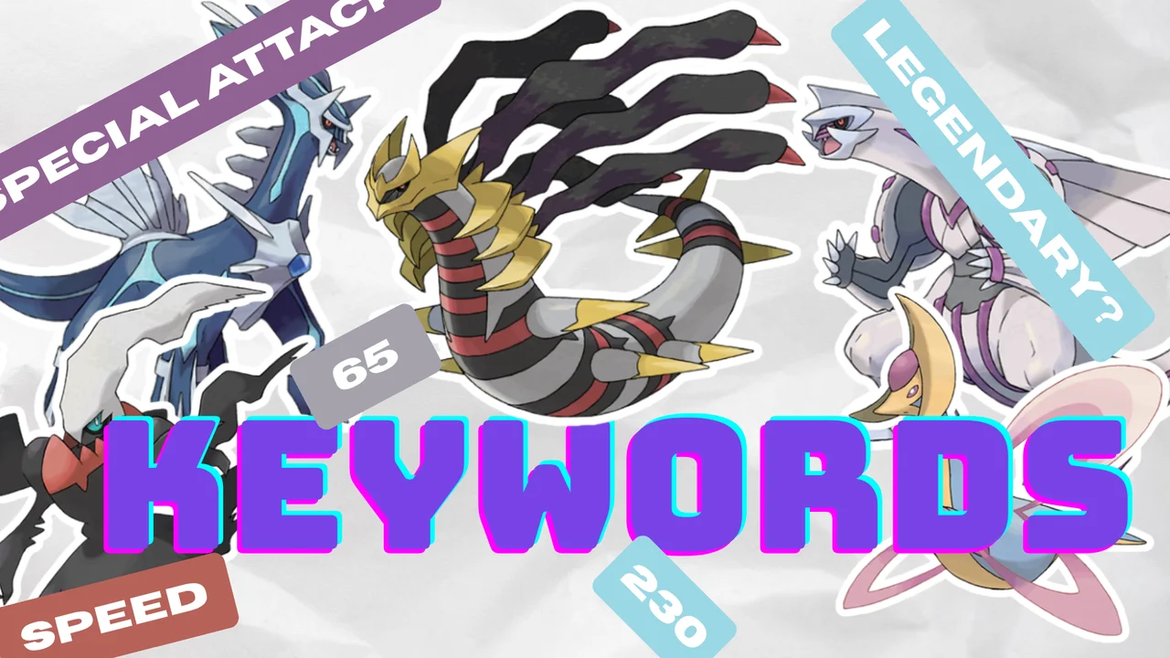 pokemon keywords