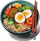 guessit food ramen mini logo